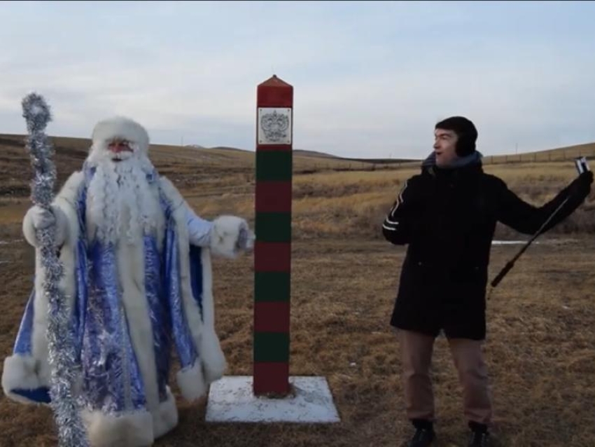 Дед Мороз посетил урановую столицу Забайкалья 